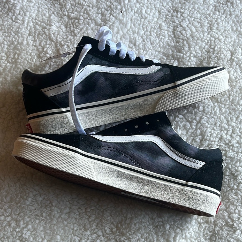 Vans Black and White Old Skool Sneakers